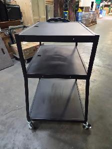 Apollo 3 Tier Metal AV Cart - Photo 4