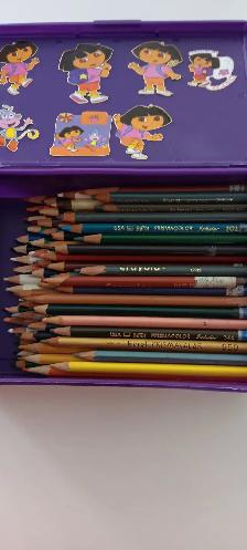 60 CRAYONS PRISMACOLOR DANS BOITE CADEAU POUR SESSINER: $10.00 - Photo 2
