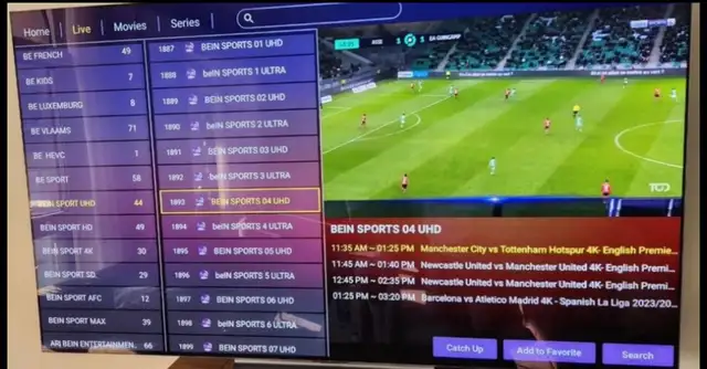 tv sub details below