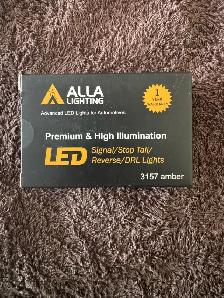 Ampouled LED 3157 Jaunes pour voiture - Photo 2