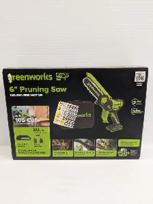 (5007) Tools Saw Greenworks 6 Pruning Saw New In Box - Photo 2