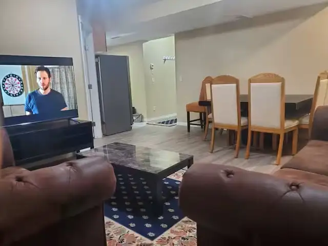 FURNISHED TWO BEDROOM BASEMENT SUITE FOR RENT – SEPARATE ENTRANC