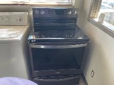 Cuisinière stainless vitrocéramique convection Whirlpool