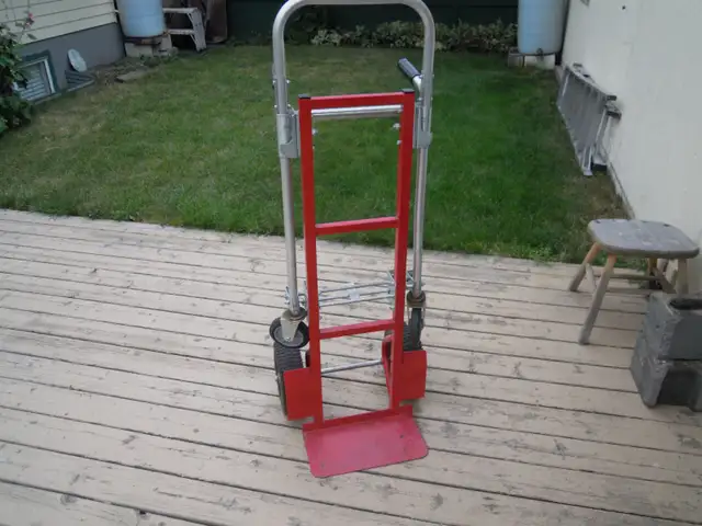 Large appliance moving cart