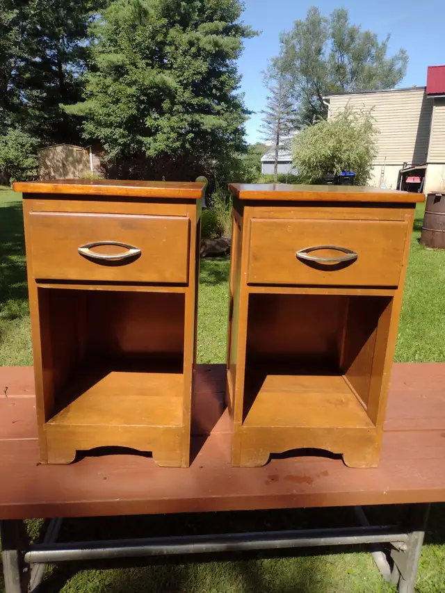 Pair end tables or nightstands