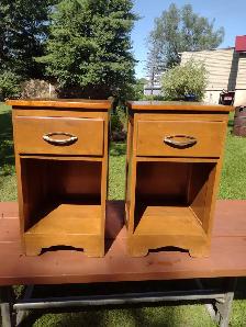 Pair end tables or nightstands