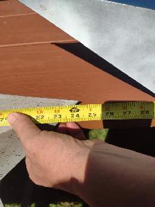 3 metal display stars 2 x 24' 1 x 36 ready to use or repaint - Photo 2