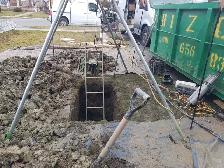 DRAIN SNAKE SUMP PUMP ISSUE WATERPROOFING FOUNDATION LEAK WET - Photo 7