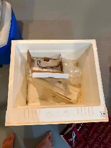 Plastic ruggedtub sink