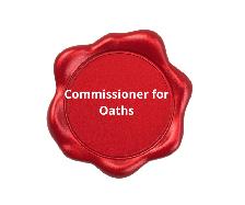 OATH COMIISIONER ( ATTESTATION OF YOUR SPONSER SHIP DOCUMENTS