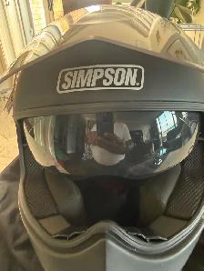 Simpson bandit full face helmet for sale - Photo 5