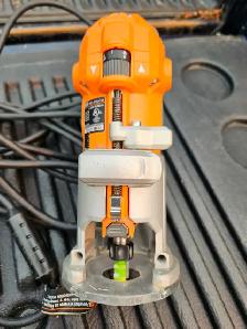 Ridgid Laminate Trimmer Router, $ 40