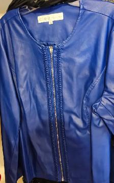 Brand NEW Women's Cleo faux Leather Jackets Size XL/ XXL Petite - Photo 4