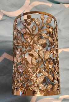 Bath Body Works Gold Candle holder for sale! - Photo 4