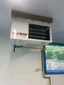 Garage heater installation - Photo 2