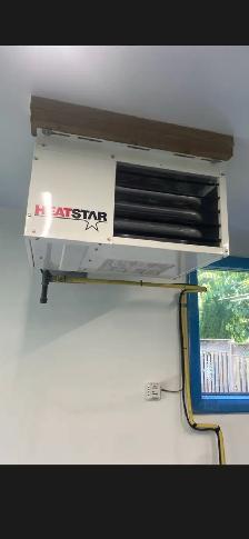 Garage Heater Installation - Photo 2