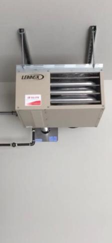 Garage Heater Installation - Photo 3