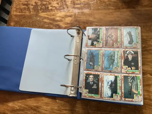 1991 DESERT STORM & FLYING HEROES Trading Cards Collection
