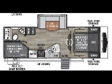 2022 Coachmen RV Freedom Express Ultra Lite 257BHS
