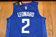 New w/ Tags KAWHI LEONARD All Embroidered Jersey - Photo 8