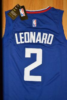 New w/ Tags KAWHI LEONARD All Embroidered Jersey - Photo 9