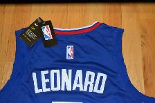 New w/ Tags KAWHI LEONARD All Embroidered Jersey - Photo 10