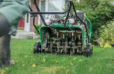 Aeration, Over Seeding And Fertilizer