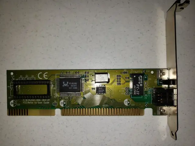 GTS NETWORK CARD 142091-400 ISA RJ45 NIC