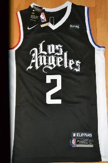 New w/ Tags KAWHI LEONARD All Embroidered Jersey...