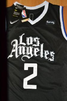 New w/ Tags KAWHI LEONARD All Embroidered Jersey... - Photo 5