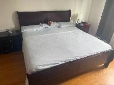 Grande chambre à louer à Montréal avec Lit King size Tout inclus - Photo 3