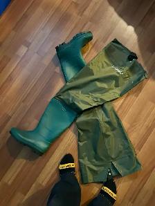 Magreel Hip Waders, Lightweight Waterproof Hip Boots for Men