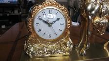 VINTAGE 1950/60‘s ELECTRIC BRASS HORSE CLOCK VERY NICE WORKING - Photo 3