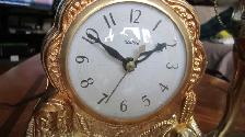 VINTAGE 1950/60‘s ELECTRIC BRASS HORSE CLOCK VERY NICE WORKING - Photo 4