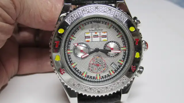 MENS TECHNO MASTER WATCH LAS VEGAS GAMBLERS EDITION