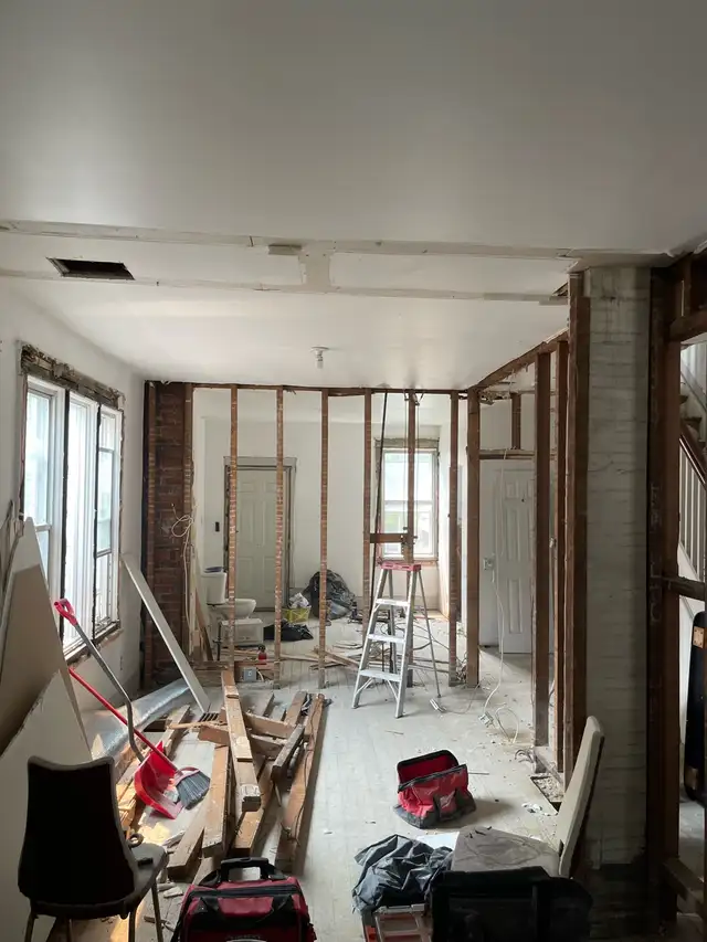 Hiring a renovation helper with some experience at least