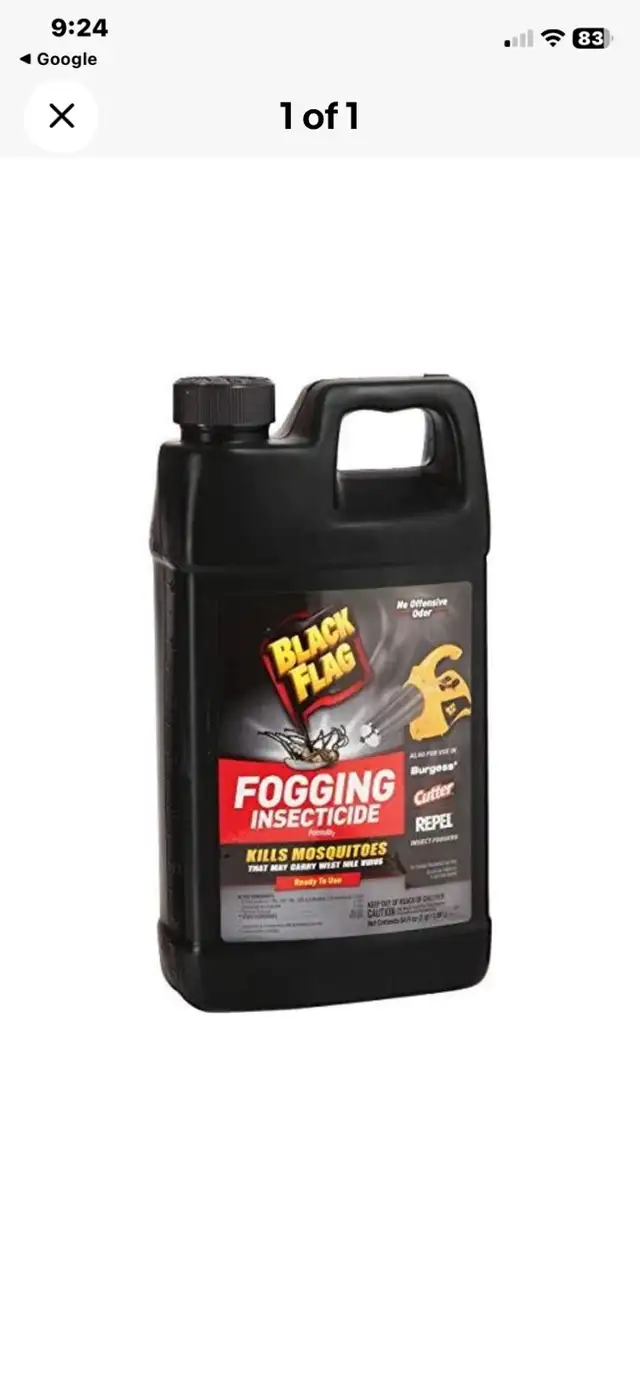 Black flag fog and the side side liquid
