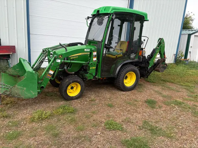 John Deere Tractor 2025 RHST and attachments.