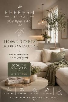 HOME RESETS & ORGANIZATION