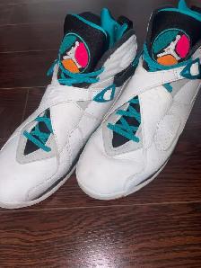 Nike Air Jordan 8 Retro South Beach 305381-113 Mens Shoes - Photo 2