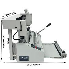 A4 Manual Hot Glue Book Binder 110V Indenting Function 026056 - Photo 10