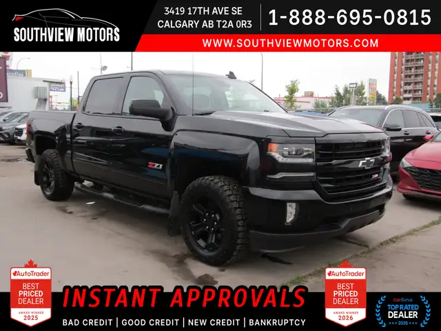 2018 Chevrolet Silverado 1500 4WD Crew Cab 143.5' LTZ w/2LZ|Leat