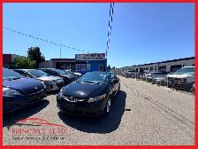 2012 Honda Civic LX COUPE 174KM CERTIFIED-WARRANTY