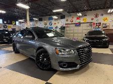 2017 Audi A8 4.0T AWD LEATHER SUNROOF NAV B/SPOT L/ASSIST CAME