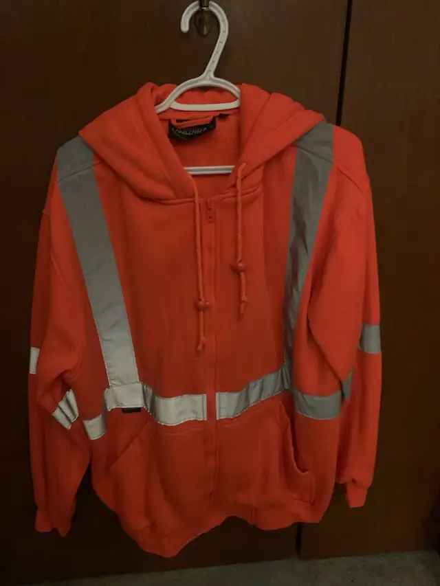 Forcefield Hi-Vis Hoodie. XLG. Like NEW. Hi vis vest 2XLG