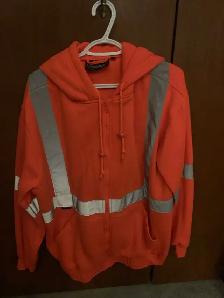Forcefield Hi-Vis Hoodie. XLG. Like NEW. Hi vis vest 2XLG