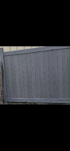PVC fence summer end sale - Photo 4