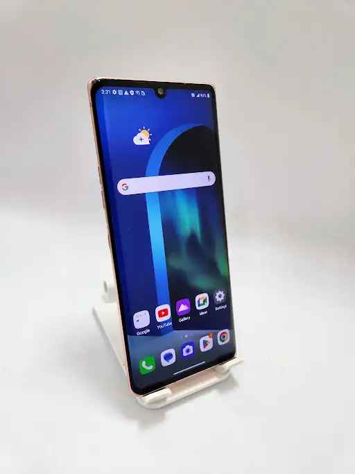Lg Velvet Black 128gb 5g Mint Condition Unlocked W/Charger