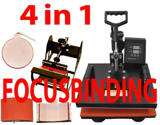 Winter Hot Sale 4in1 Sublimation Heat Press Mug Plate Hat TShirt