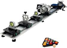 2-Head 2-Track Billiard Cue Repair Lathe Machine028366